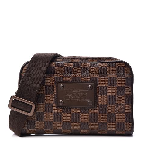 lv damier graphite brooklyn mm bag